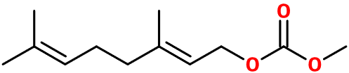 (image for) MC005246 (2E)-3,7-Dimethyl-2,6-octadienyl methyl carbonate